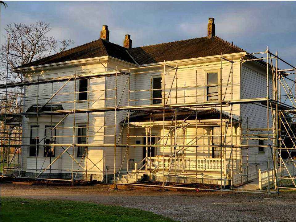 Plastering and painting